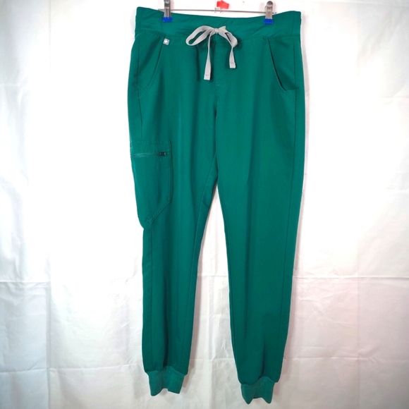 Figs Hunter Green Zamora Jogger - Picture 2 of 5